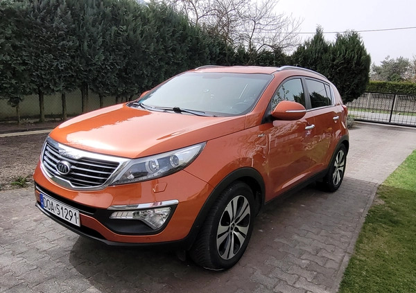 Kia Sportage cena 41500 przebieg: 250000, rok produkcji 2012 z Gorzów Wielkopolski małe 137